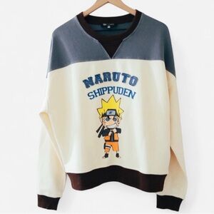 New Dolls Kill x NARUTO SHIPPUDEN Chibi Sweatshirt